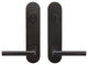 LA105 Frankfurt Lever, Tubular Dummy Entry WithDummy Cylinder, Polished SS, RH