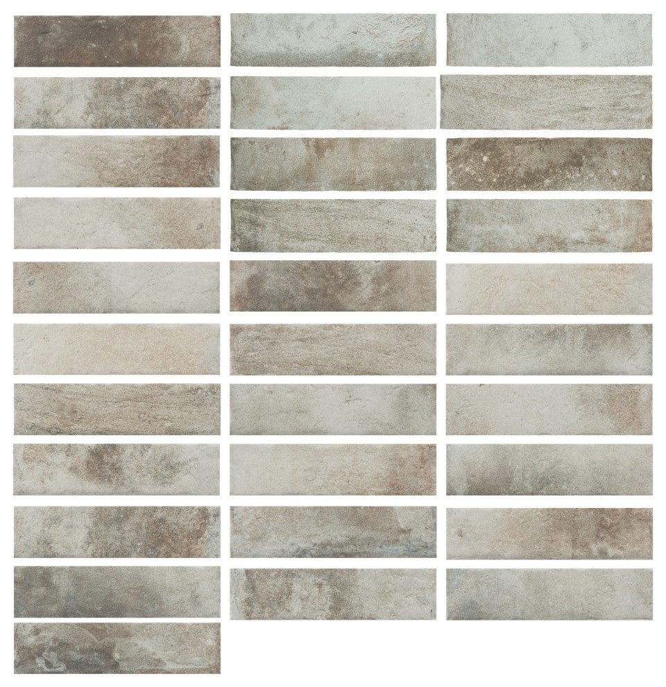 Americana Boston Brick Downtown Porcelain Floor and Wall Tile