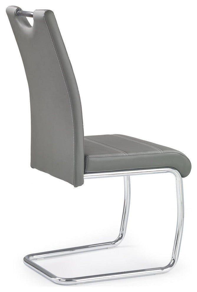 OMAR Dining Chairs, Set of 4 ,Grey