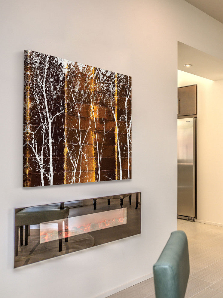 "Hibiki 3" Painting Print on Canvas by Aryai