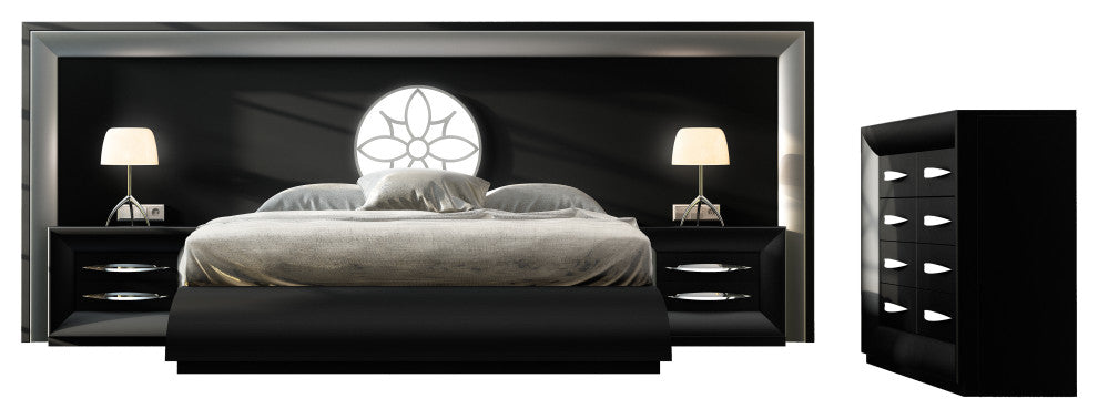 London Bed Dor137, King, Set4d