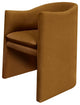 Modrest Danube Modern Burnt Orange Fabric Dining Chair