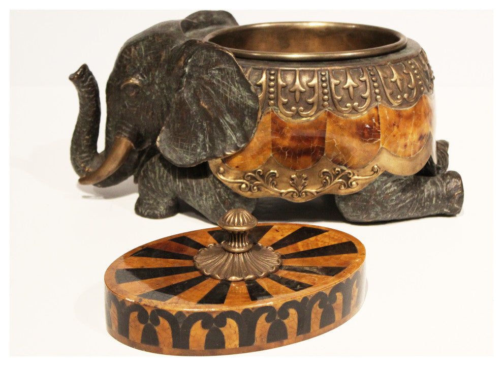 Kneeling Elephant Box
