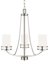 Generation Lighting 3121603 Robie 3 Light 21"W Chandelier - Brushed Nickel