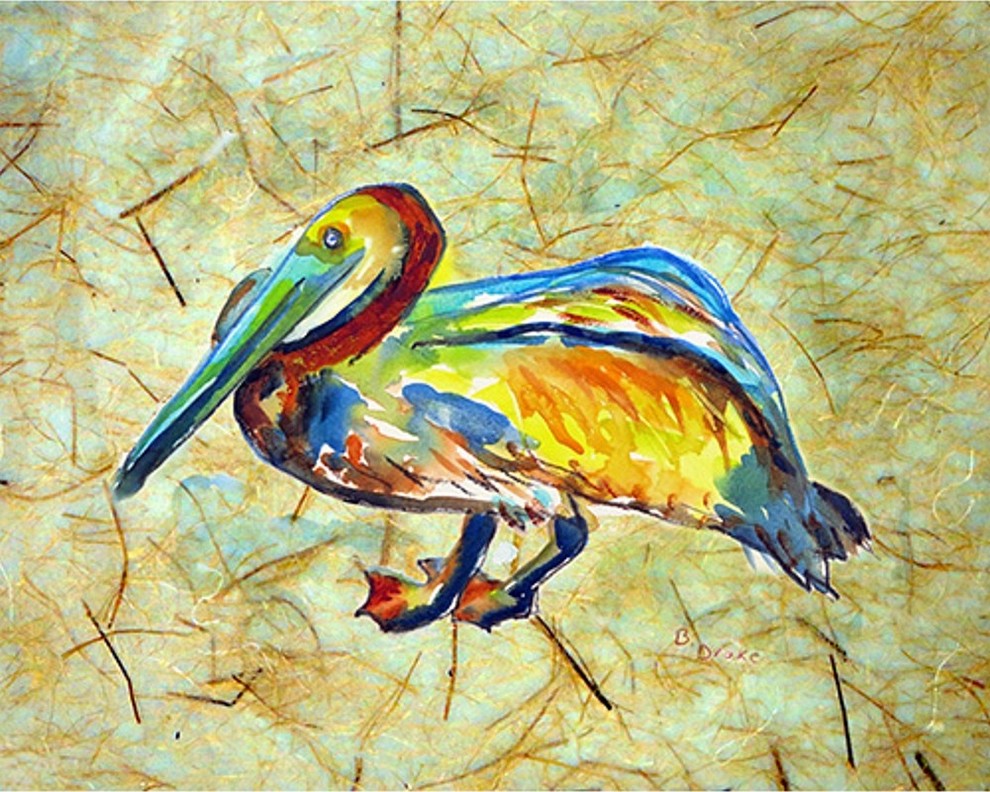 Gertrude Pelican Door Mat 18x26