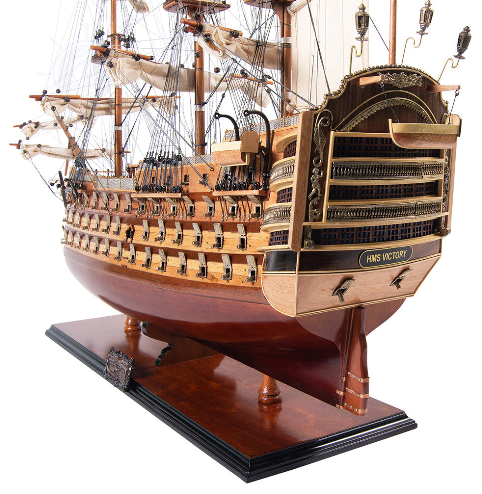 Hms Victory Exclusive Edition Museum-quality Fully Assembled Wooden Model Ship