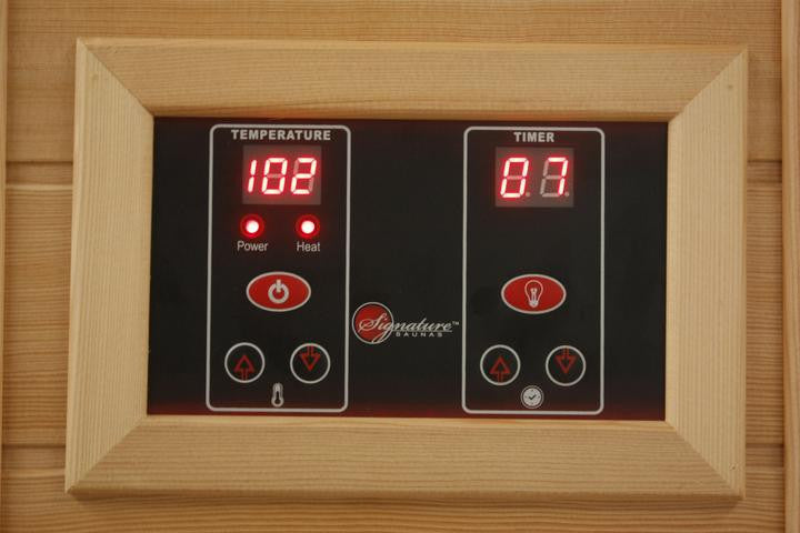 4-Person Corner Near Zero Emf(Under 2Mg) Far Infrared Sauna (Canadian Red Cedar)