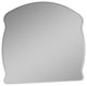 Frameless Wide Wall Mirror