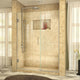 DreamLine Unidoor Plus 47" to 47.5"x72" Hinged Shower Door, Brushed Nickel