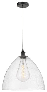 Innovations 616-1P-BK-GBD-164 1-Light Pendant, Matte Black
