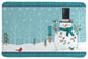 Laural Home Friendly Snowmen Memory Foam Rug