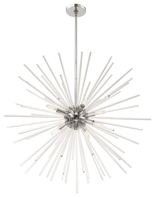 Livex Lighting Polished Chrome 8-Light Pendant Chandelier