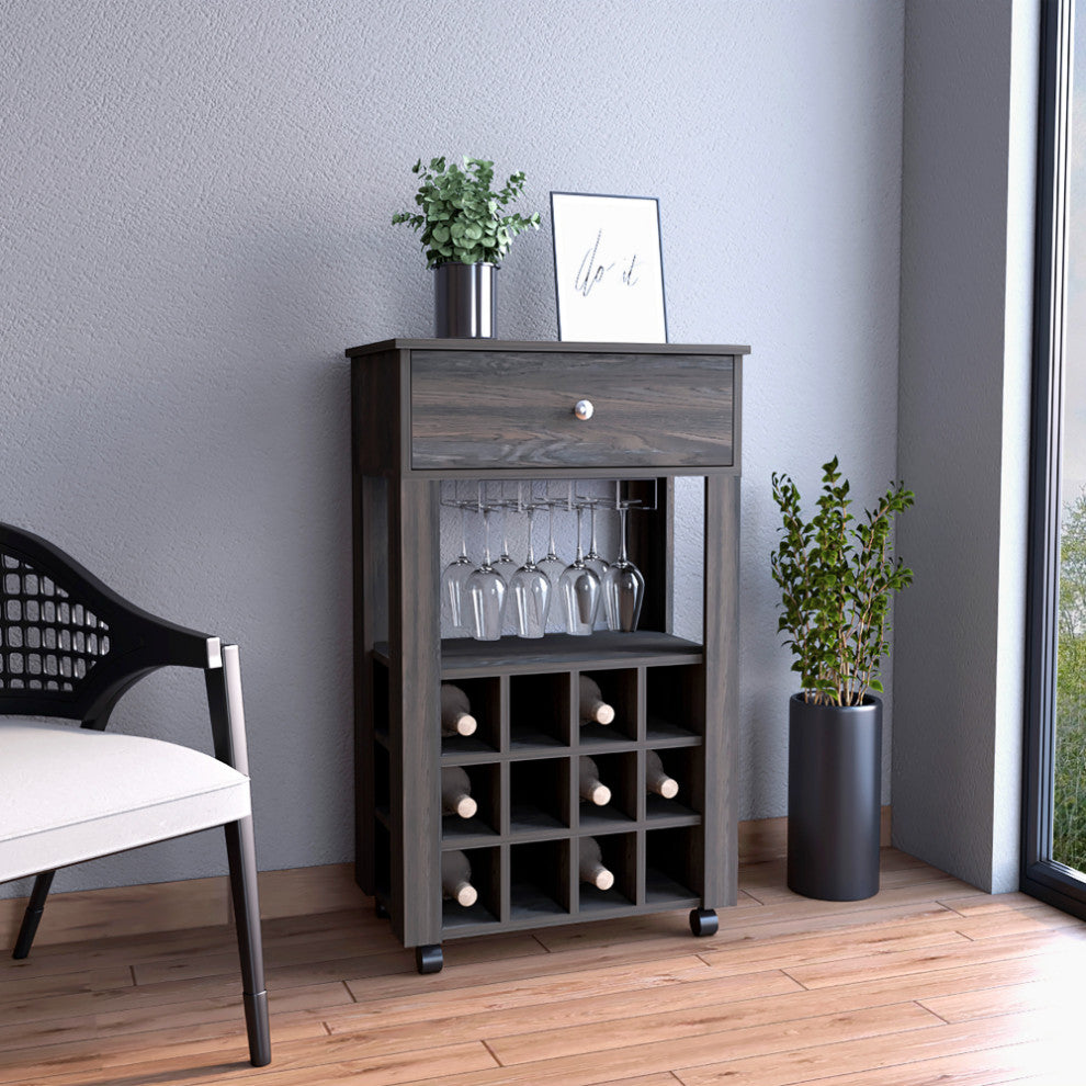 Bar Cart Bayamon, Living Room, Espresso