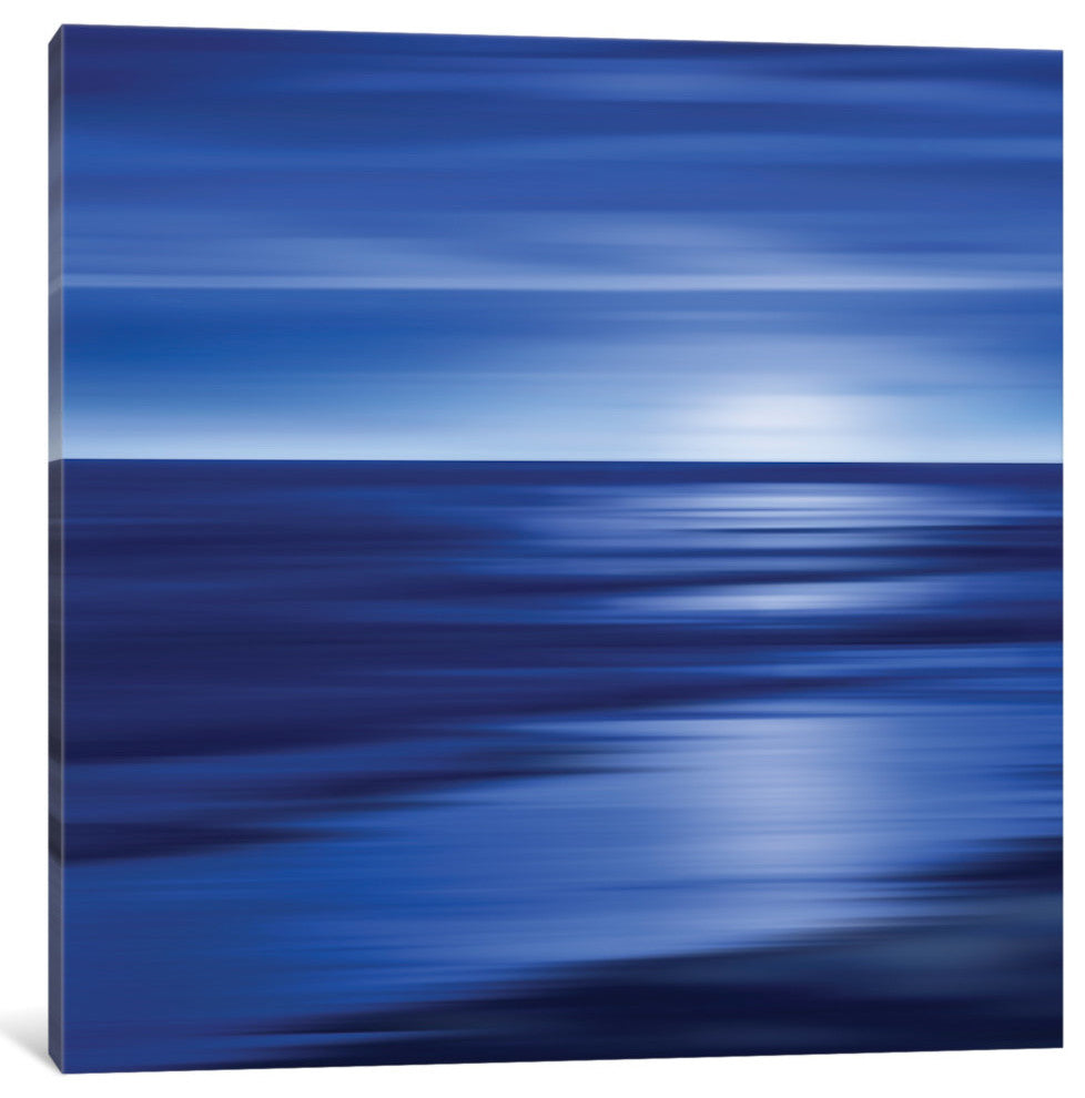 "Midnight Blue" by Carly Anderson, Canvas Print, 37"x37"