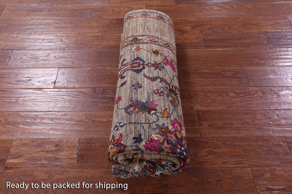 Persian Tabriz Handmade Rug 5' 0" X 6' 7" - Q12184
