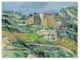 Paul Cezanne 'Houses in the Provence 1833' Canvas Art, 19x14