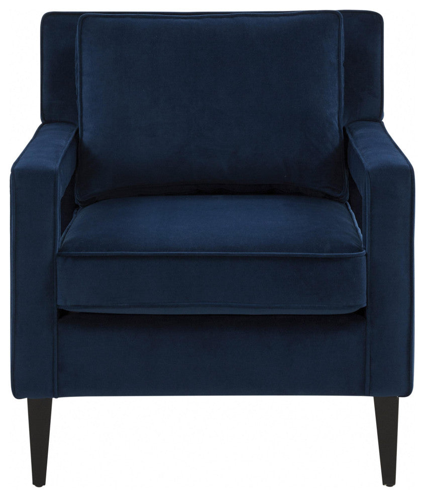 Luna Sapphire Blue Accent Chair