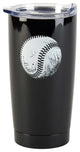Baseball Play Hard Pray Tumbler, 20 Oz