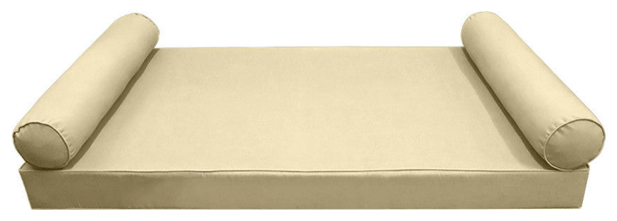 Style5 Twin Pipe Trim Mattress Bolster Cushion Outdoor Slip Cover ONLY AD103