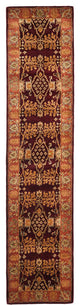 Safavieh Bergama brg190c Rug, Red/Rust, 2'3" X 12'0"