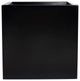 Dixon Square Cube Planter Box, Black, 15"x15"x15"