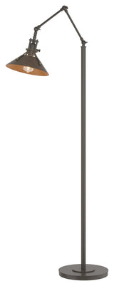 Henry Floor Lamp, Dark Smoke, Bronze Accents