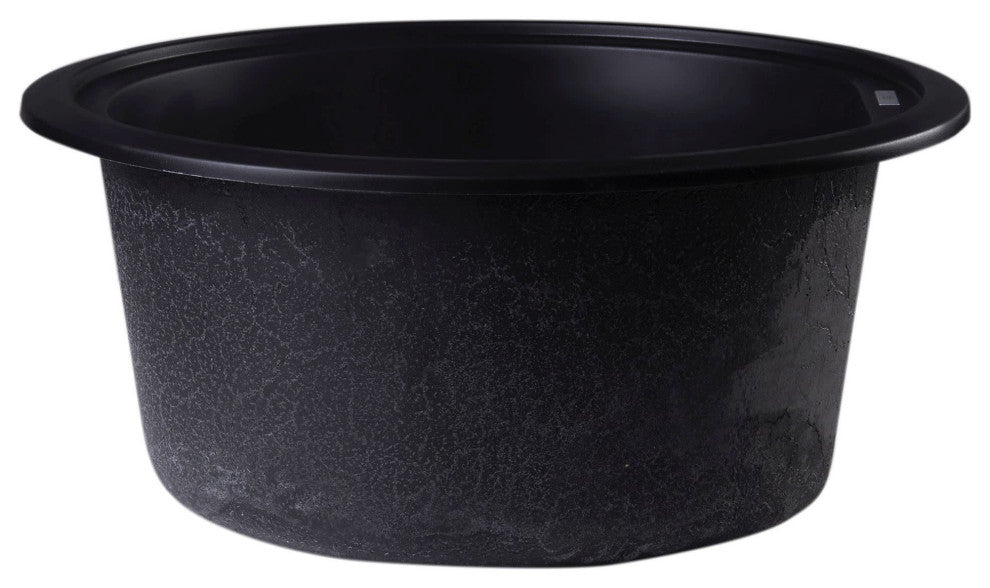 ALFI brand AB1717DI Alfi Trade 17-1/8" Drop In Single Basin - Chocolate