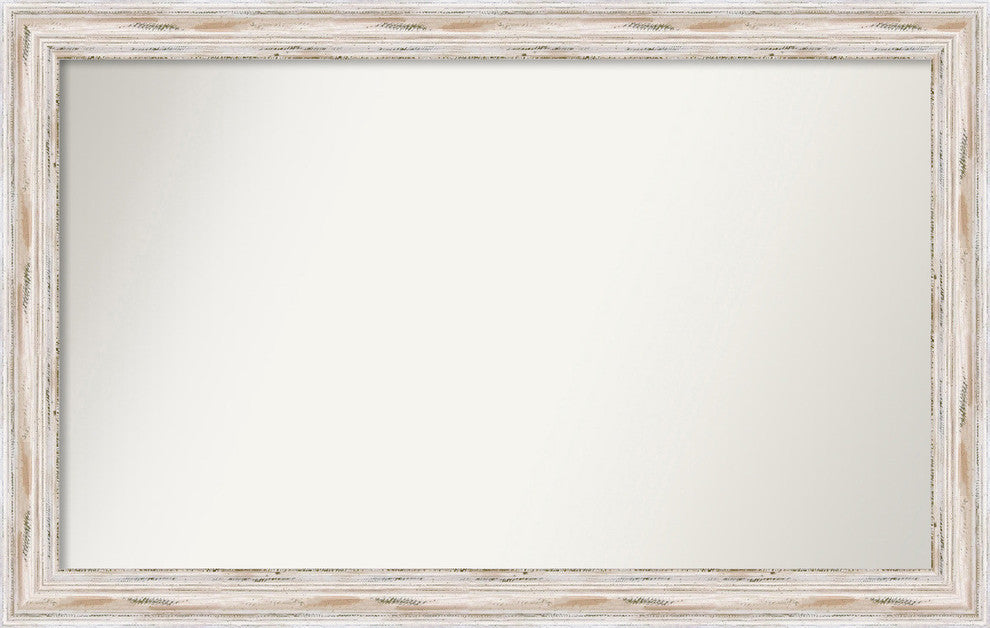 Wall Mirror Choose your Custom Size, Alexandria White Wash