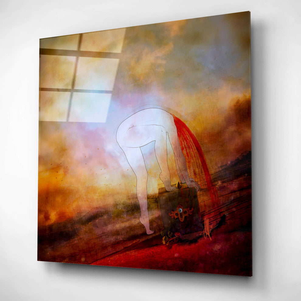 Epic Art 'Caer' by Mario Sanchez Nevado, Acrylic Glass Wall Art, 12"x12"