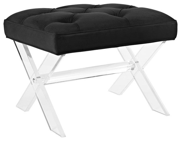 Modern Black Swift Bench