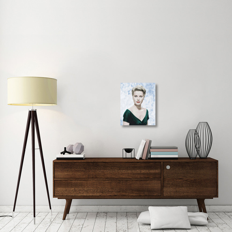 "Grace Kelly - The Country Girl" Canvas Giclee, 18"x22"