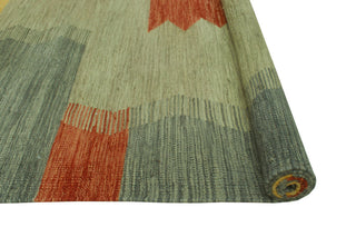 Winchester Kilim Chipo Gray/Rust Rug, 5'0x6'6