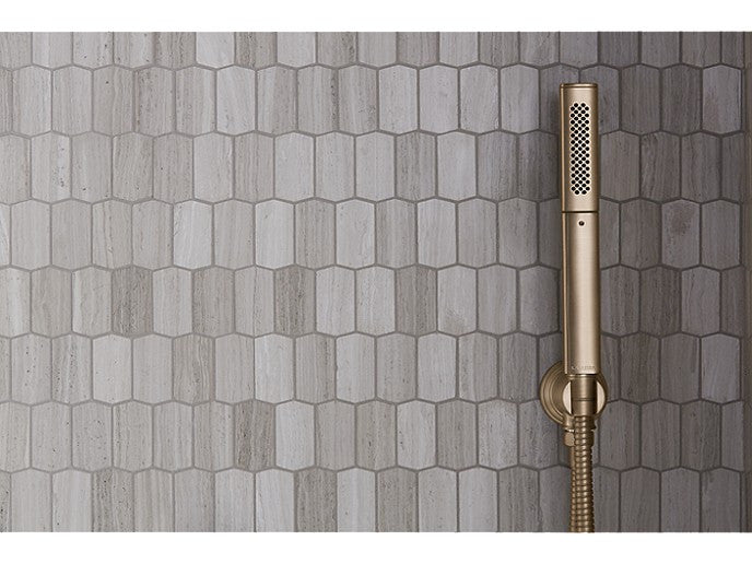 Soft Modern Dual-Function Handshower With Hose, Polished Chrome