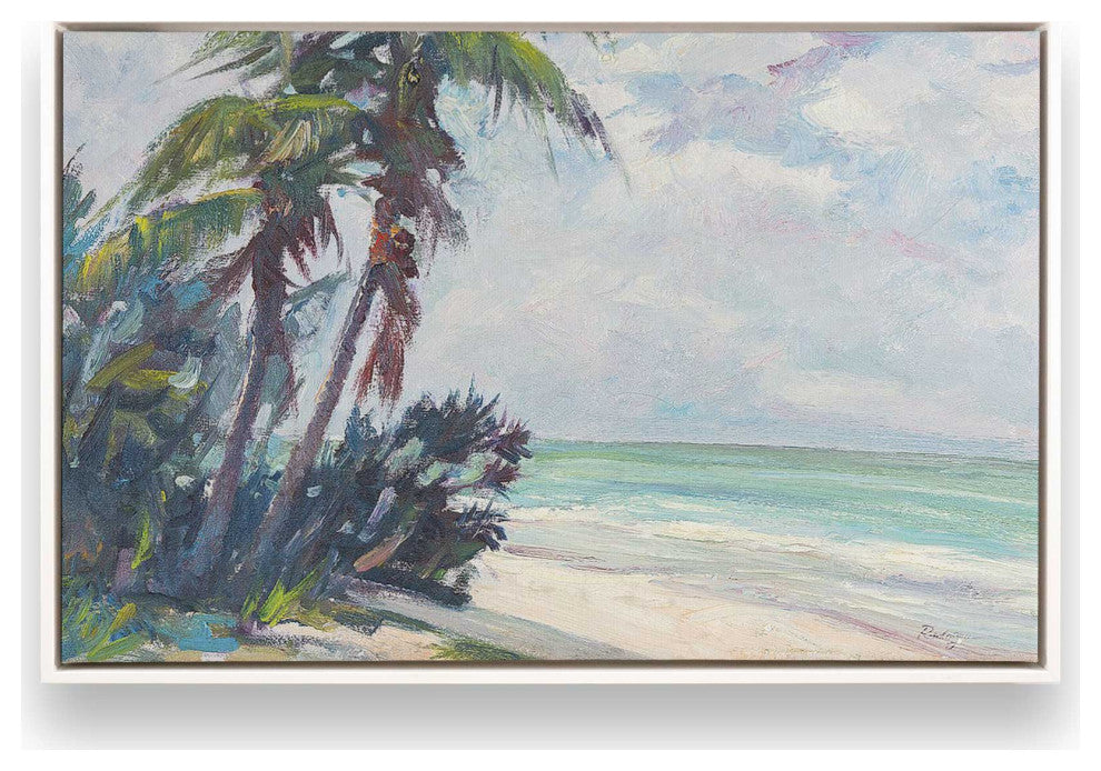 "Naples' Sandy Playground" - A Seaside Serenity Piece