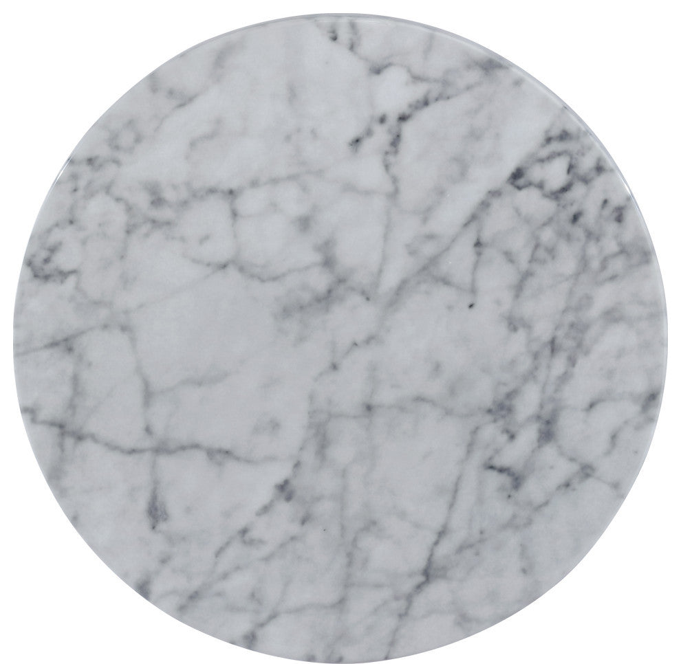 Omni End Table, White