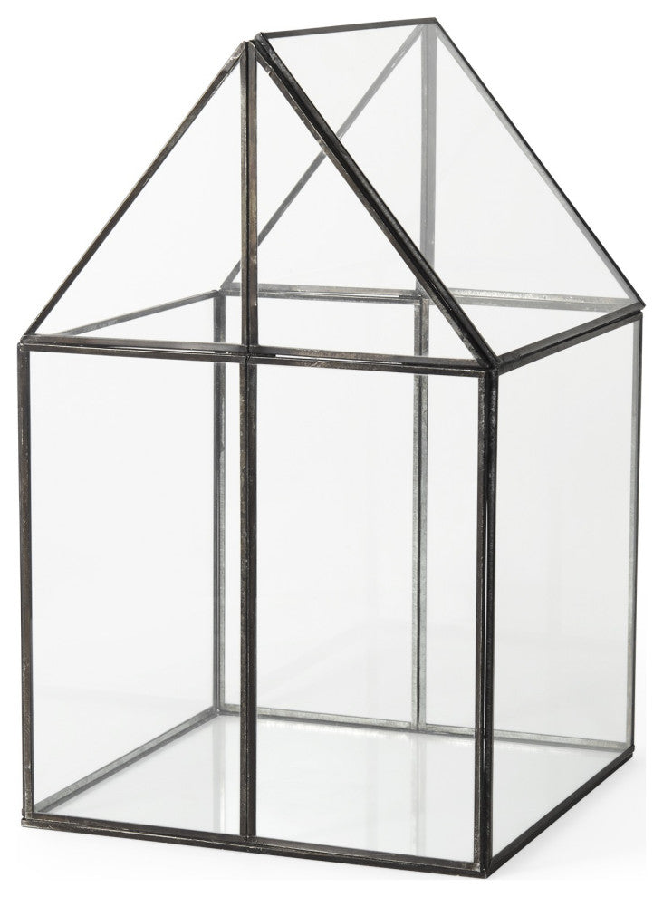 XL House Shaped Glass Terrarium