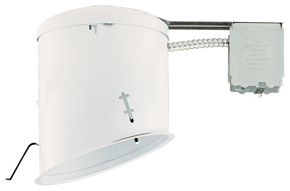 NICOR 17020R 6 inch Sloped Recessed Housing for Remodel Applications, Non-IC