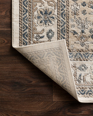 Teagan TEA-02 Area Rug, Oatmeal/Ivory, 2'8"x13'
