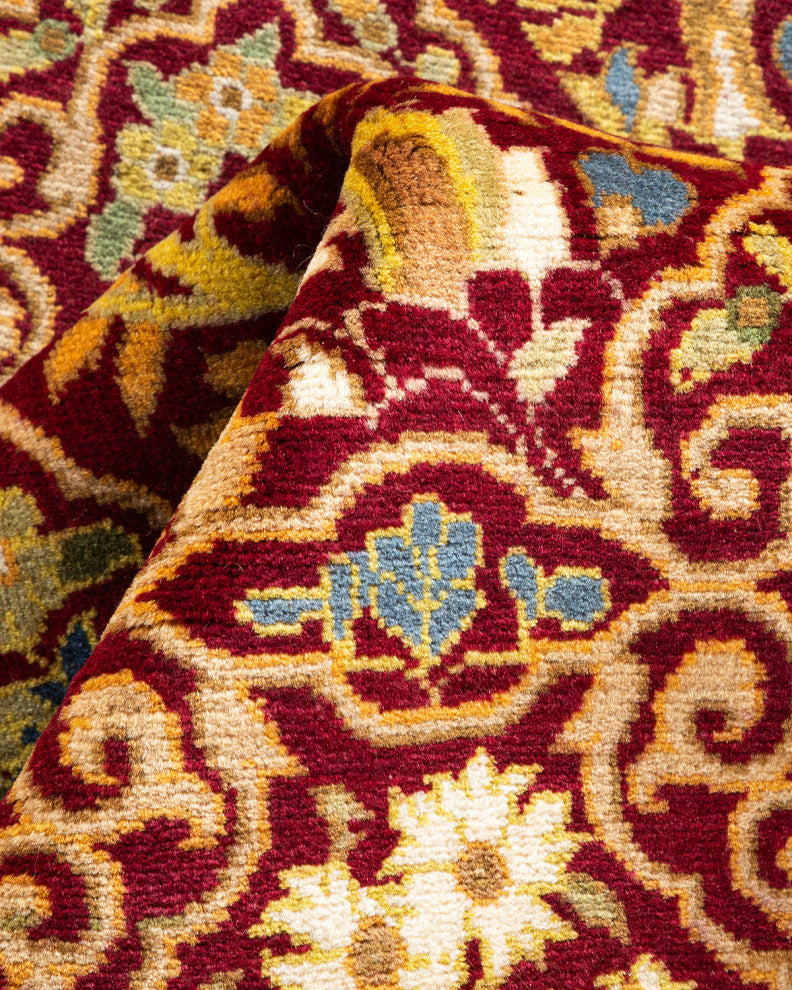 MOGUL, Hand Knotted Area Rug 12' 7" X 2' 7"