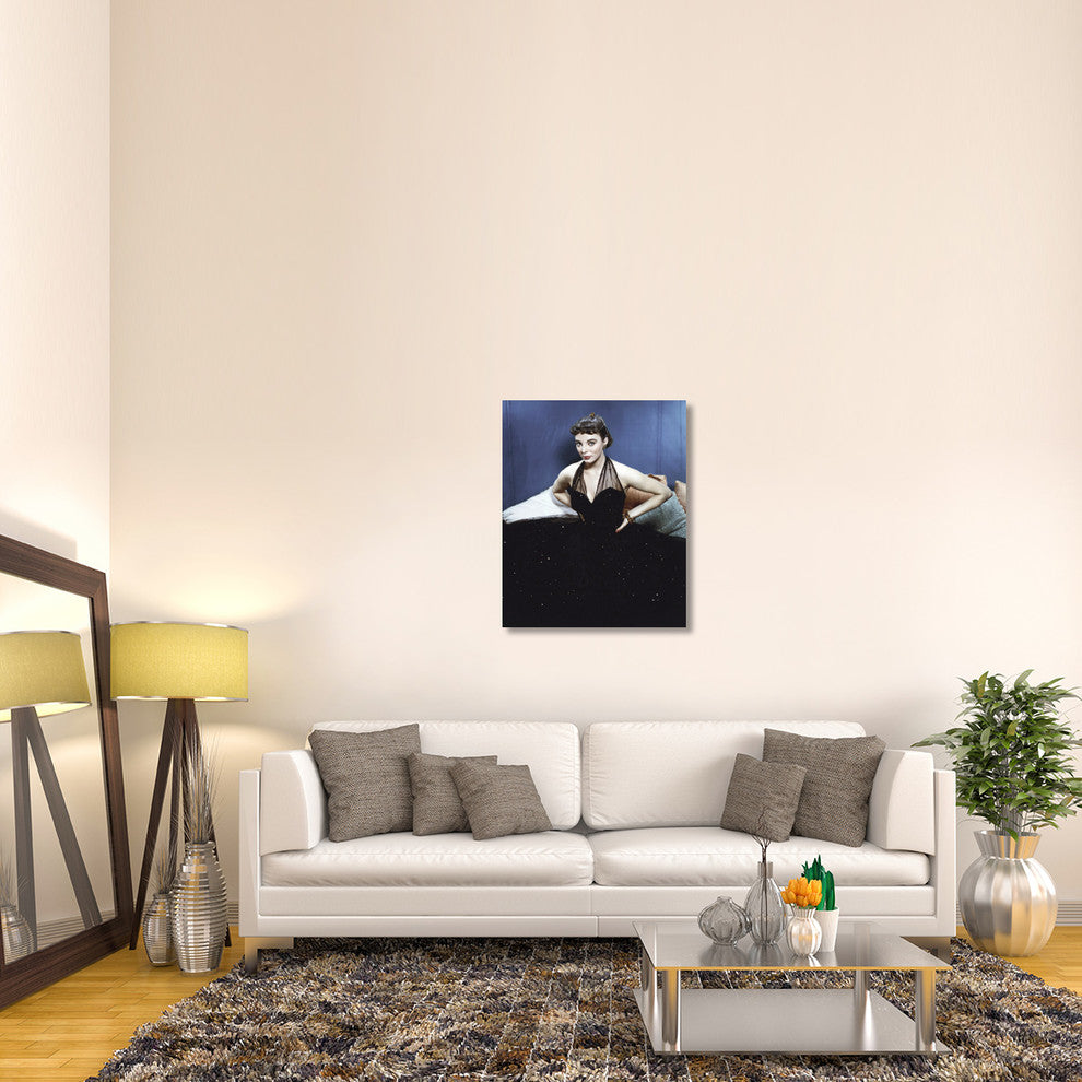 "Joan Collins" Stretched Canvas Giclee by Hollywood Photo Archive, 29x36"