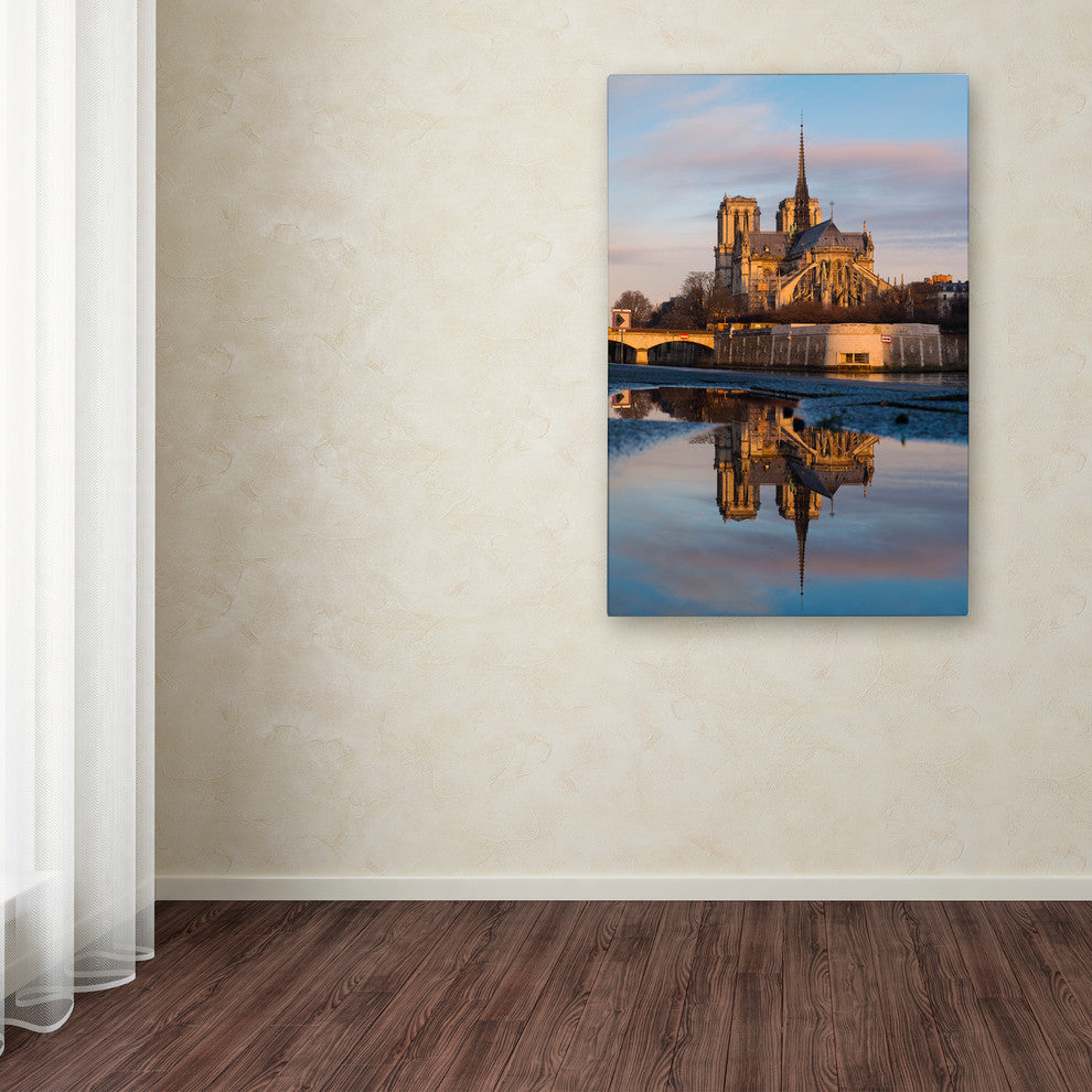 Mathieu Rivrin ''Mythical Reflection'' Canvas Art, 12x19