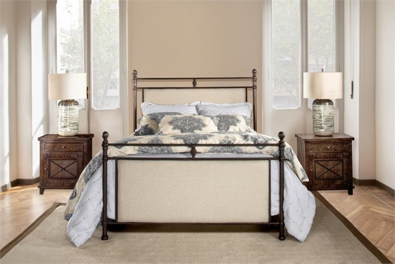 Ashley Bed, Metal Bed Rail Included, King
