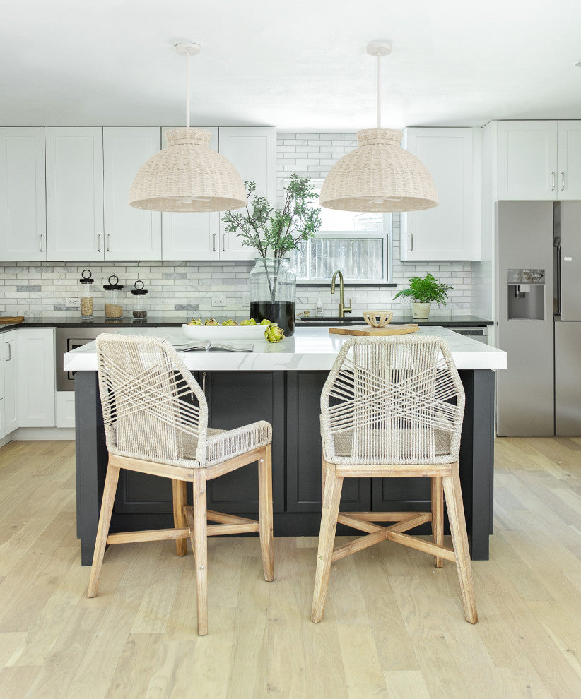 Reese 4-Light Matte White Pendant