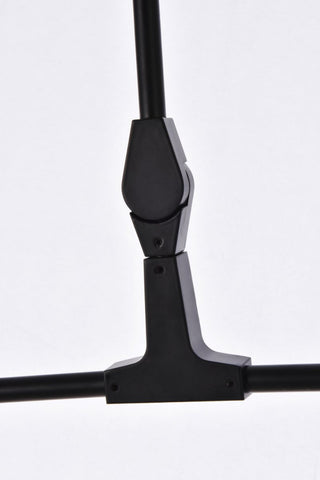 Cerys 9-Light Black Chandelier