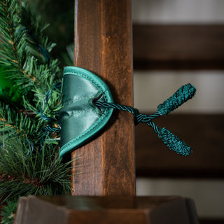 Banister Protecting Garland Ties (3 Pack - Green)