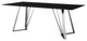 Cressida and Skye Gray Fabric 5-Piece Rectangular Dining Set
