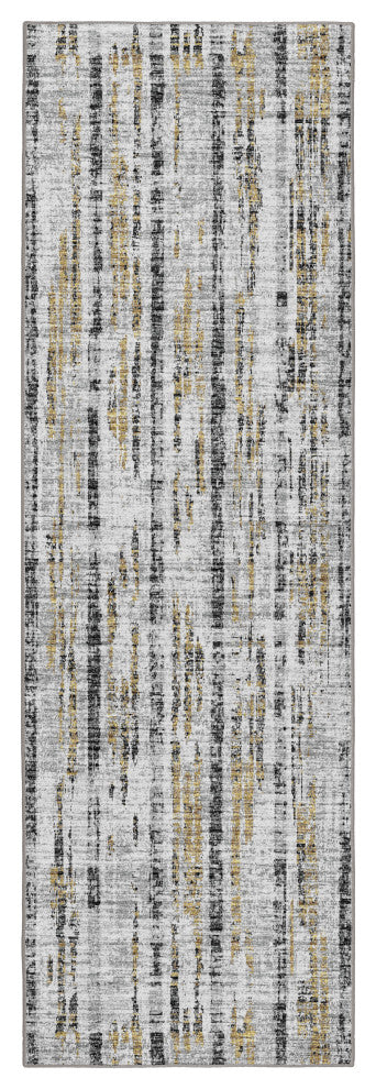 Dalyn Winslow WL6 Gray 2'6"x12' Runner Rug