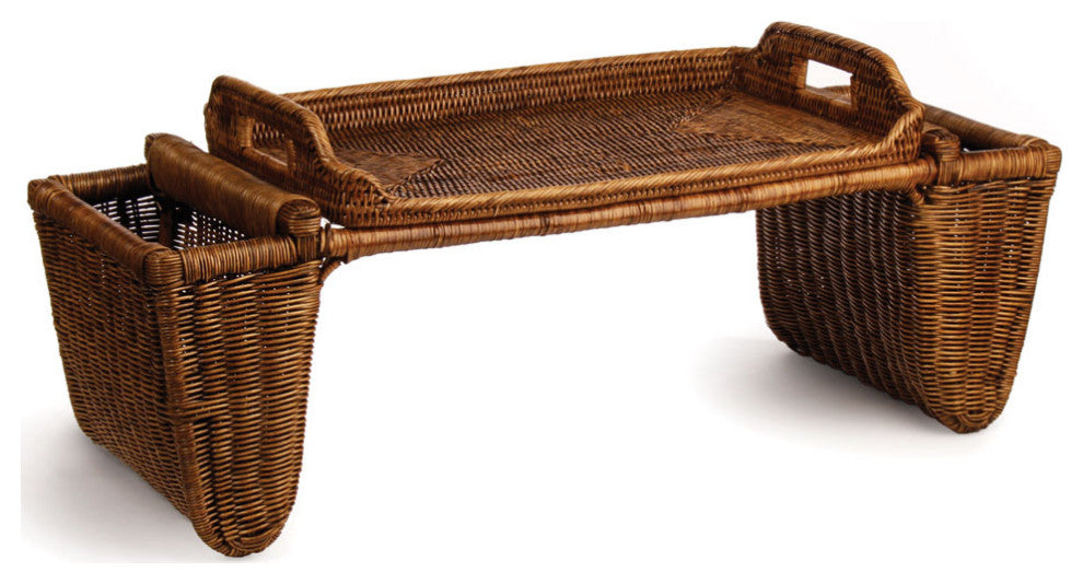 Burma Rattan Breakfast Tray Table