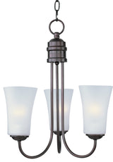 Maxim 10043 Logan 17"W 3 Light Chandelier - Oil Rubbed Bronze