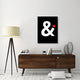"Ampersand Poster 4" Fine Art Print